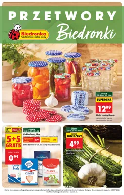 Biedronka gazetka - od 31/07/2026 do 31/08/2026